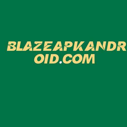 Logo da BLAZEAPKANDROID